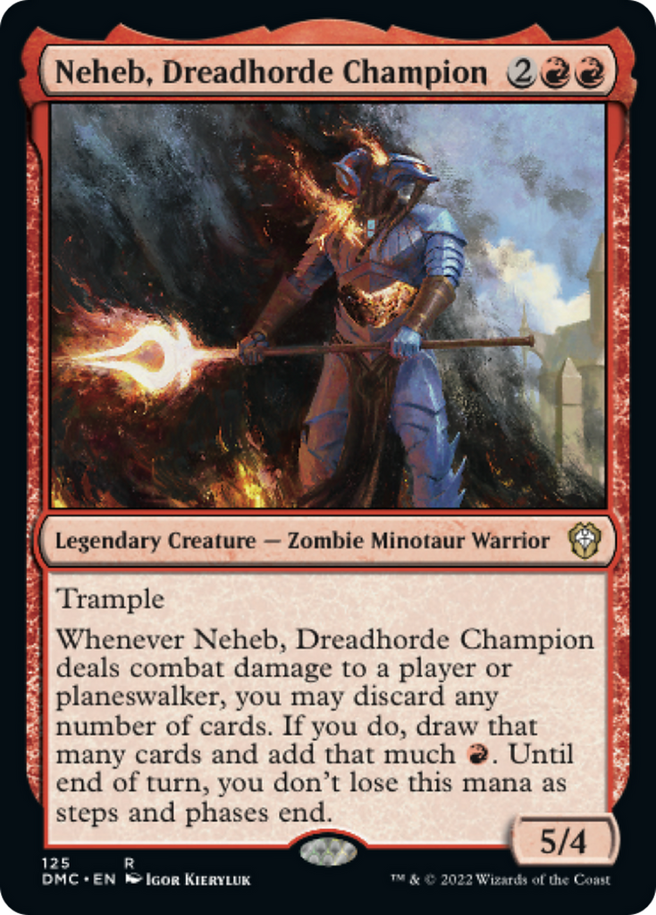 Magic: The Gathering - Neheb, Dreadhorde Champion - Dominaria United Commander