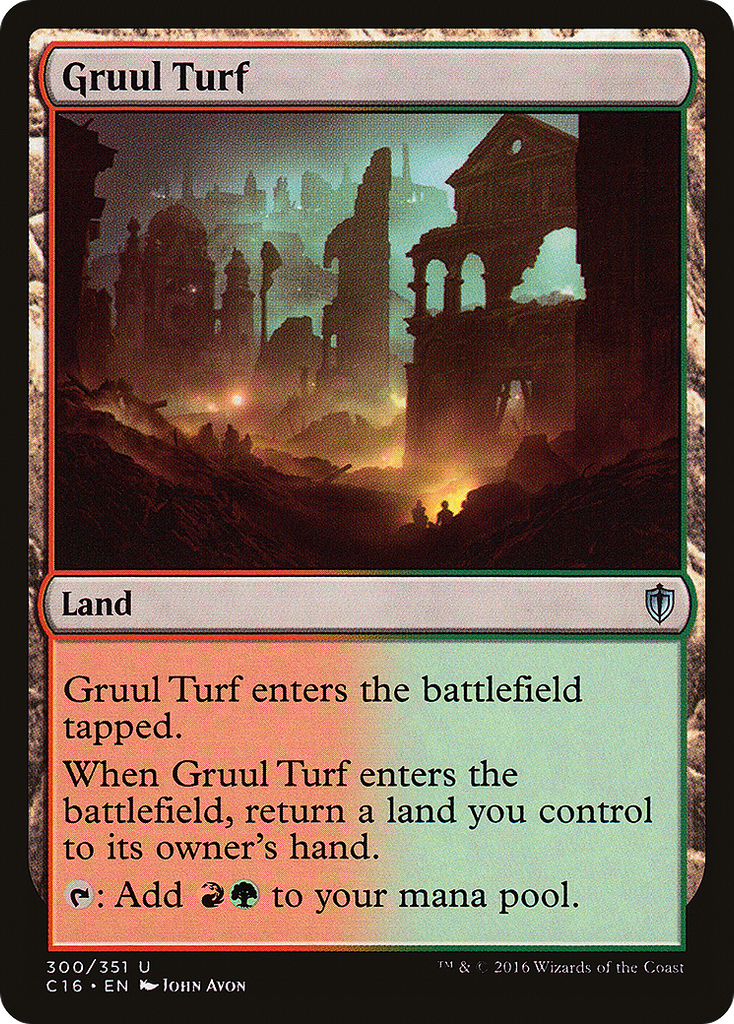 Magic: The Gathering - Gruul Turf - Commander 2016