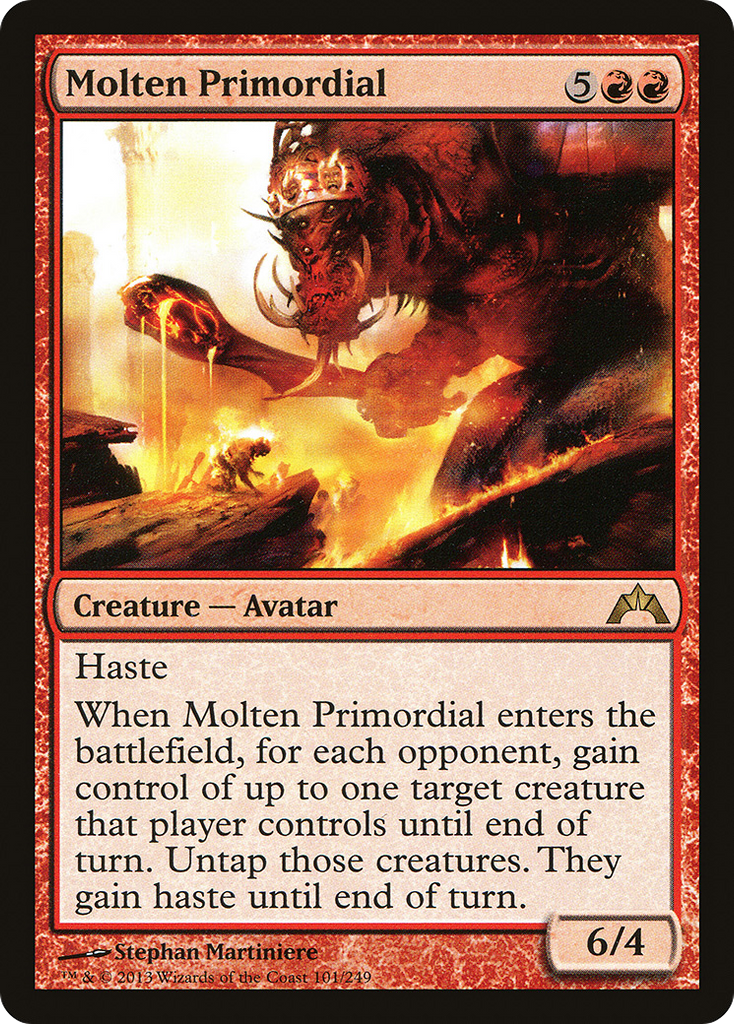 Magic: The Gathering - Molten Primordial - Gatecrash
