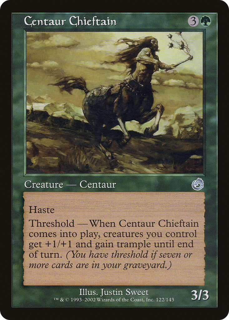 Magic: The Gathering - Centaur Chieftain - Torment
