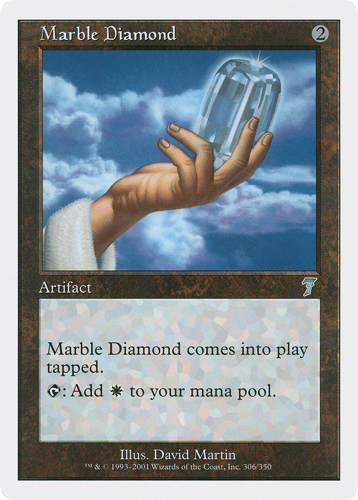 Magic: The Gathering - Marble Diamond - Seventh Edition