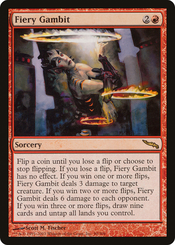 Magic: The Gathering - Fiery Gambit - Mirrodin