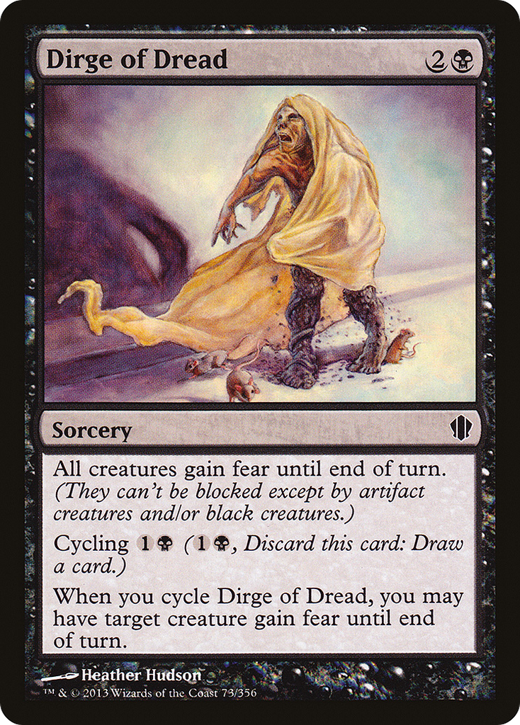 Magic: The Gathering - Dirge of Dread - Commander 2013