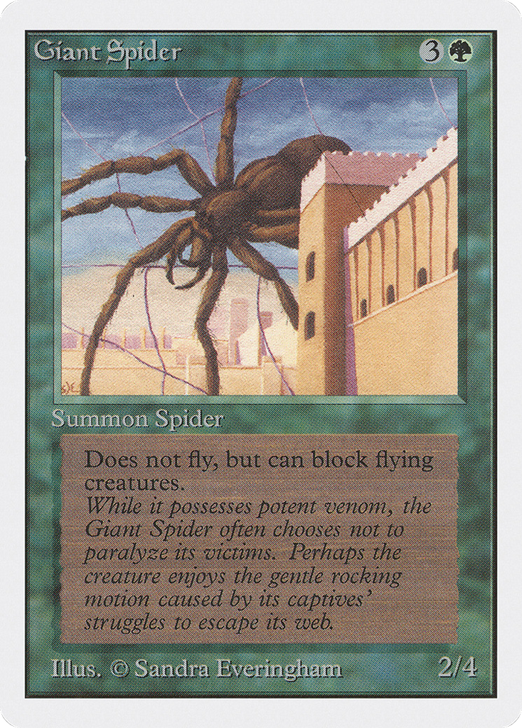 Magic: The Gathering - Giant Spider - Unlimited Edition