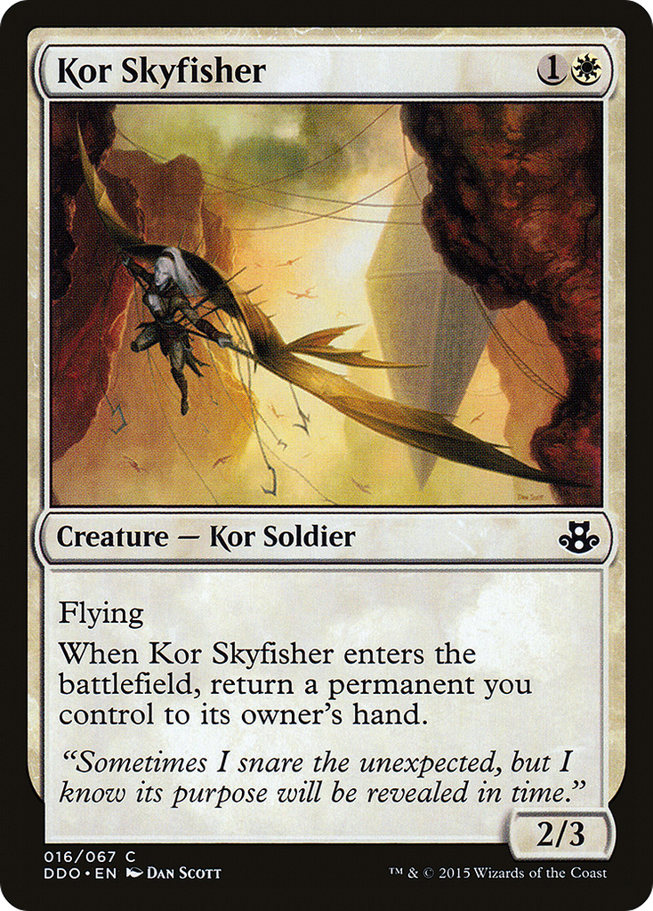 Magic: The Gathering - Kor Skyfisher - Duel Decks: Elspeth vs. Kiora