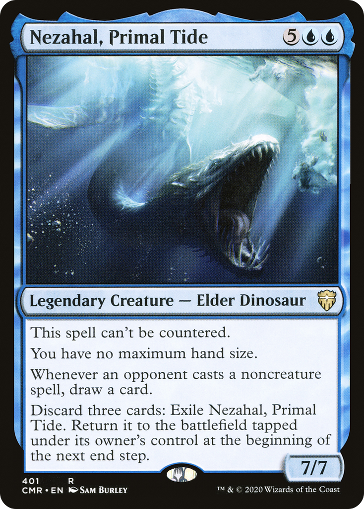 Magic: The Gathering - Nezahal, Primal Tide - Commander Legends