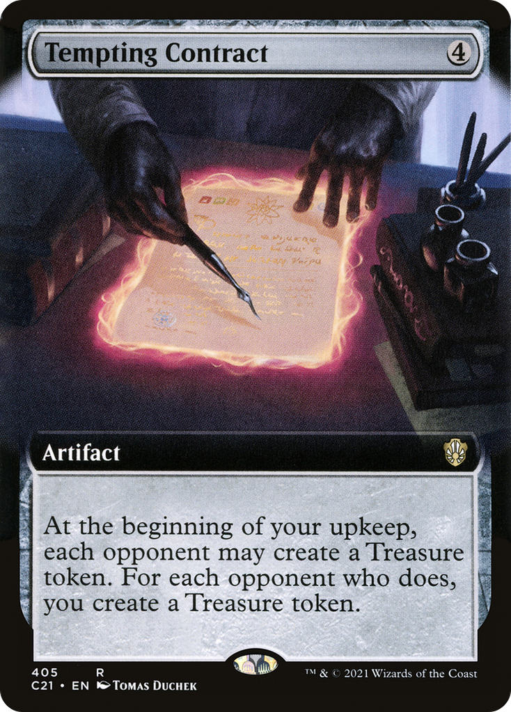 Magic: The Gathering - Tempting Contract - Commander 2021