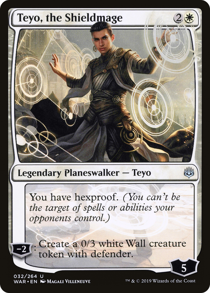 Magic: The Gathering - Teyo, the Shieldmage - War of the Spark