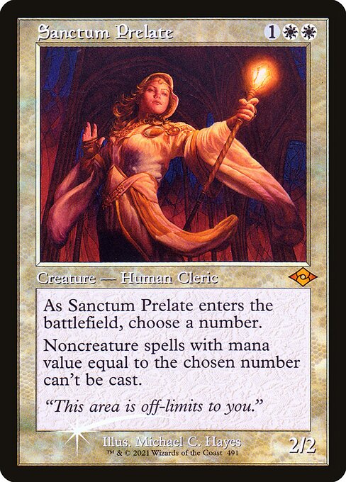 Magic the Gathering - Sanctum Prelate Foil - Modern Horizons 2