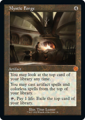 Magic: The Gathering - Mystic Forge - The Brothers' War Retro Artifacts
