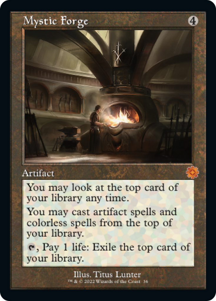Magic: The Gathering - Mystic Forge - The Brothers' War Retro Artifacts
