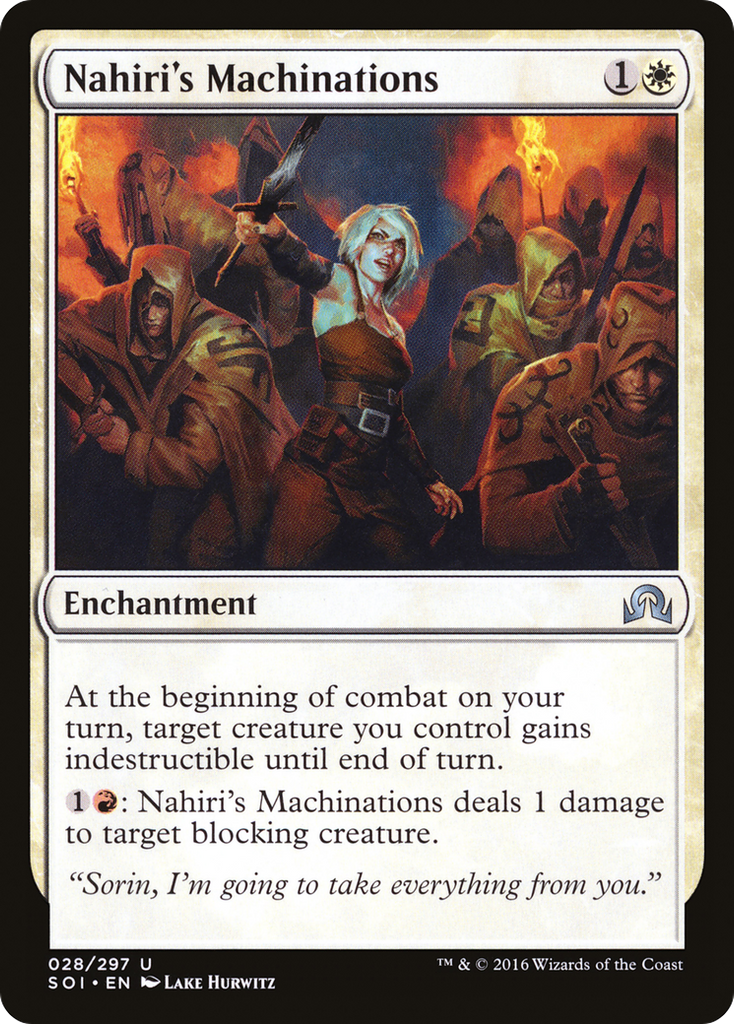 Magic: The Gathering - Nahiri's Machinations - Shadows over Innistrad