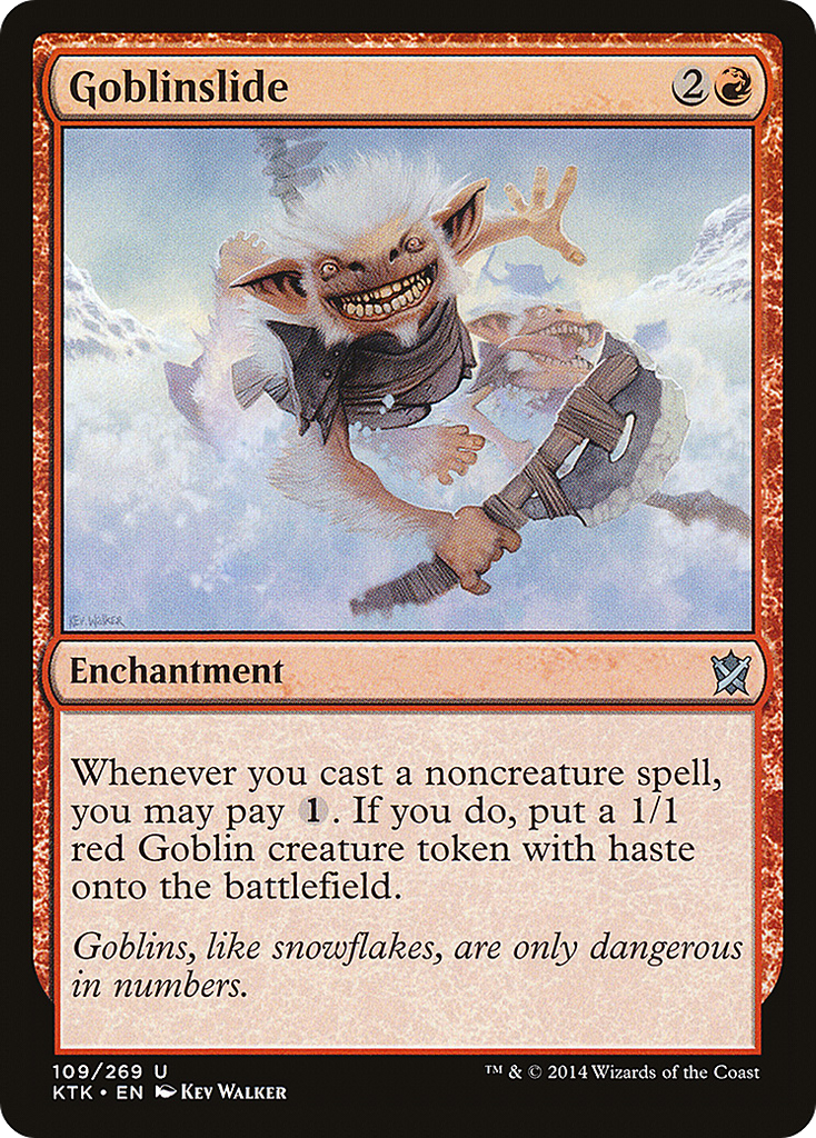 Magic: The Gathering - Goblinslide - Khans of Tarkir