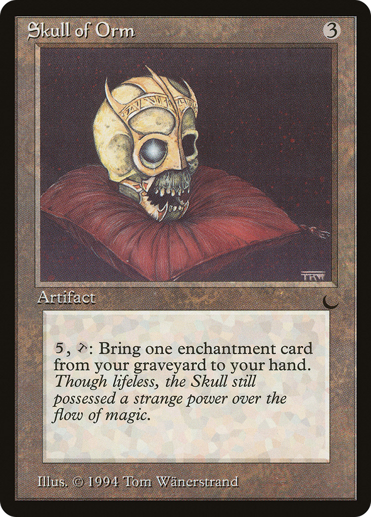 Magic: The Gathering - Skull of Orm - The Dark