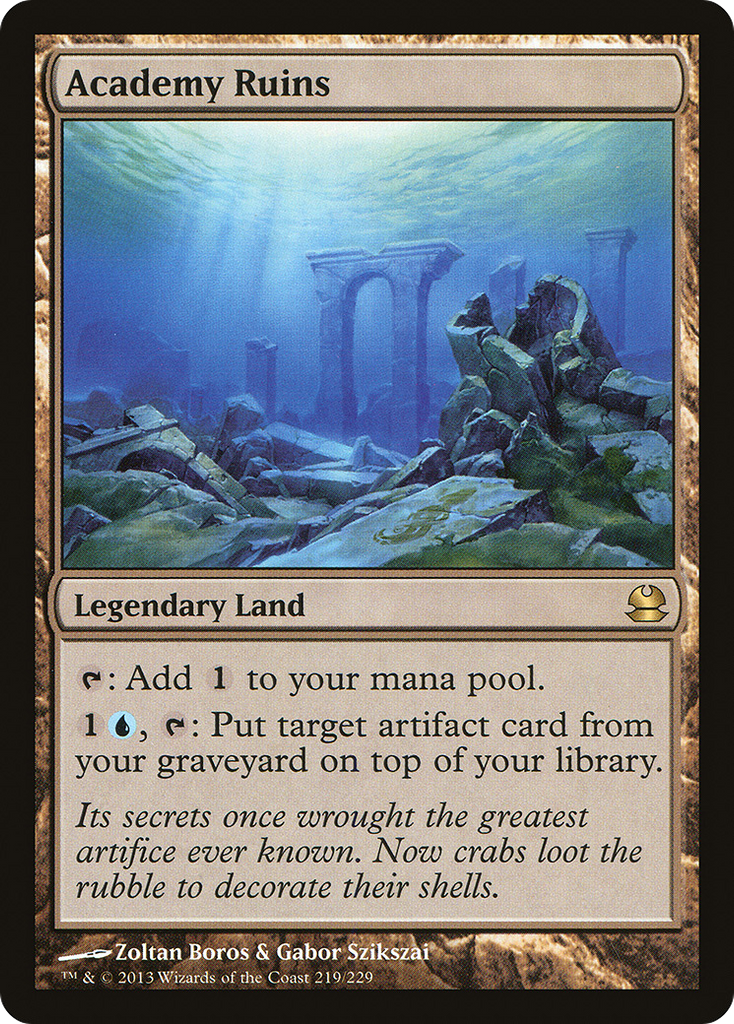 Magic: The Gathering - Academy Ruins - Modern Masters
