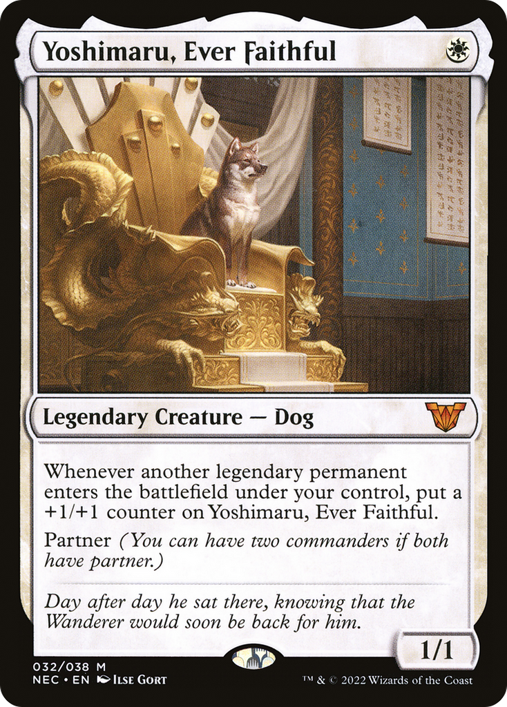 Magic: The Gathering - Yoshimaru, Ever Faithful - Neon Dynasty Commander