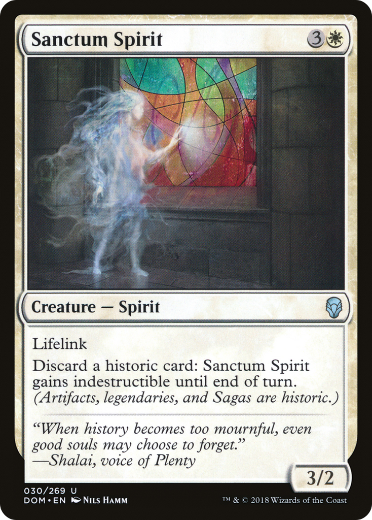 Magic: The Gathering - Sanctum Spirit - Dominaria
