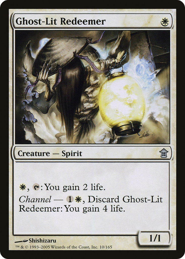 Magic: The Gathering - Ghost-Lit Redeemer - Saviors of Kamigawa