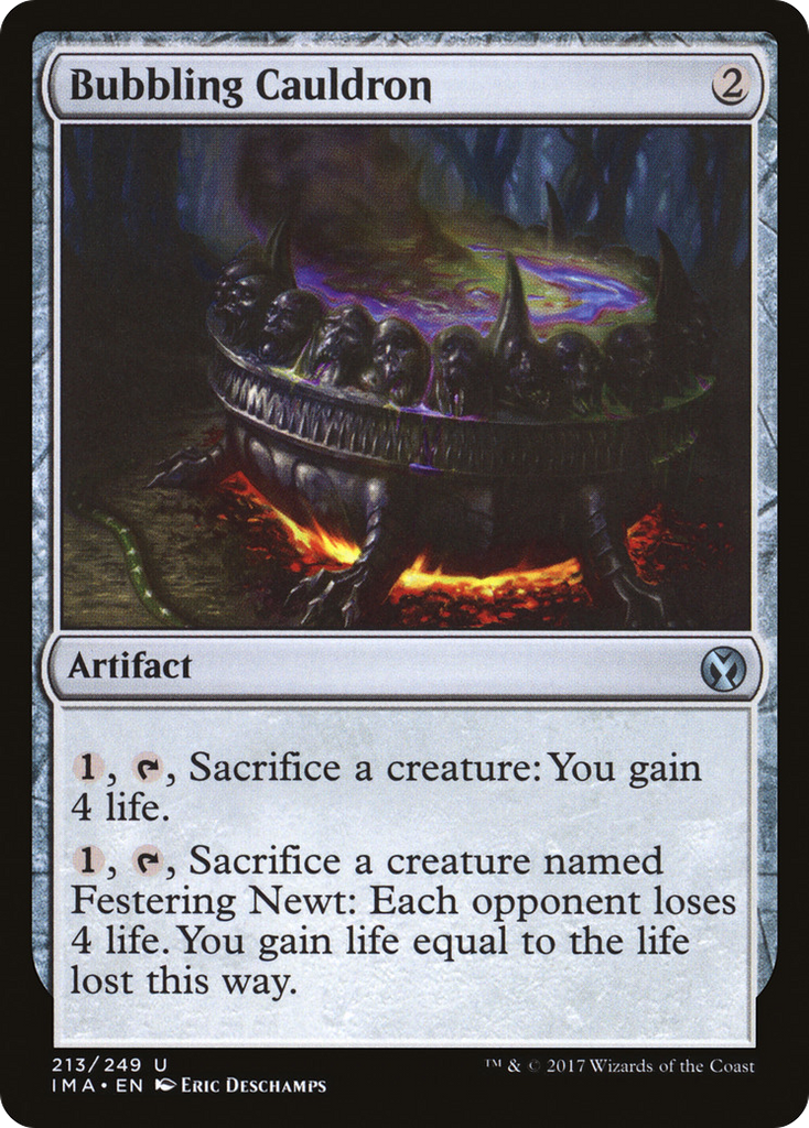 Magic: The Gathering - Bubbling Cauldron - Iconic Masters