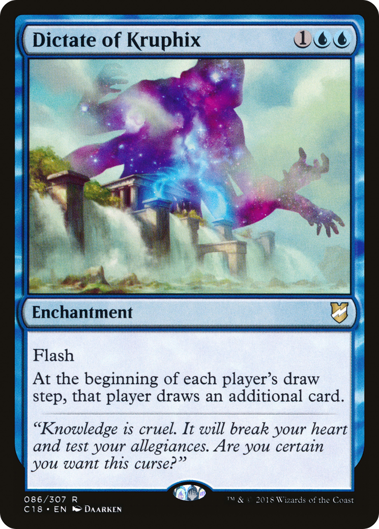 Magic: The Gathering - Dictate of Kruphix - Commander 2018