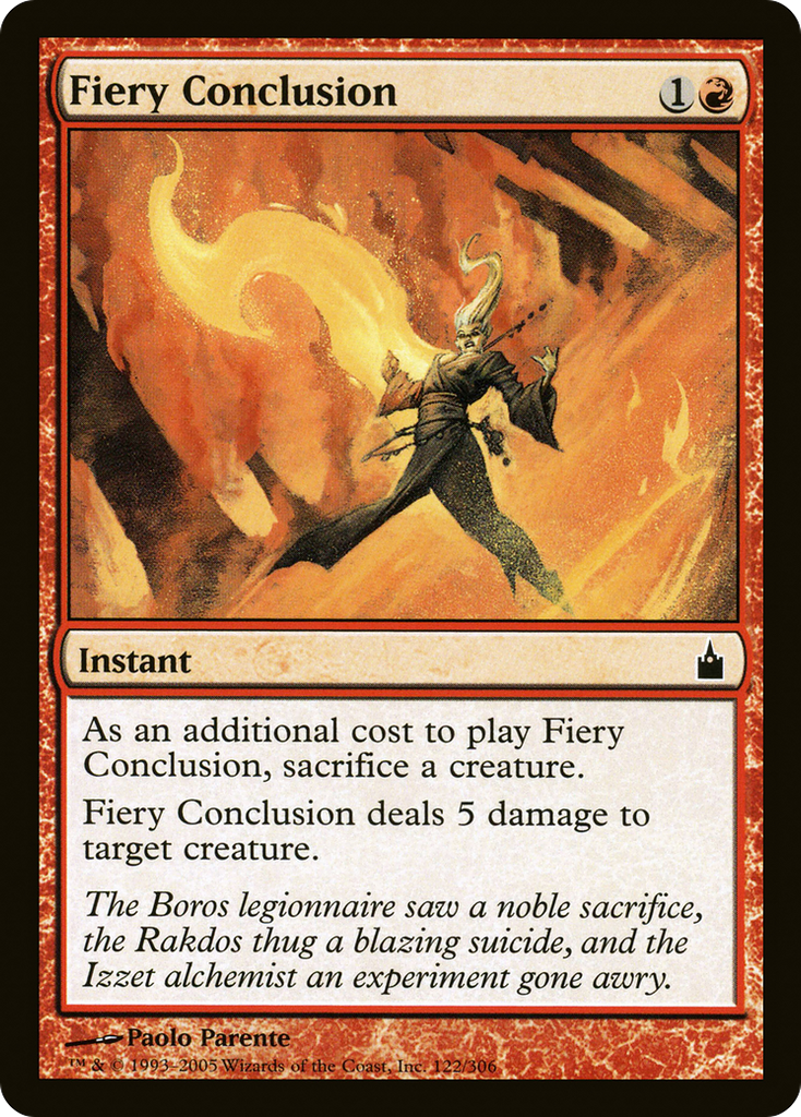 Magic: The Gathering - Fiery Conclusion - Ravnica: City of Guilds