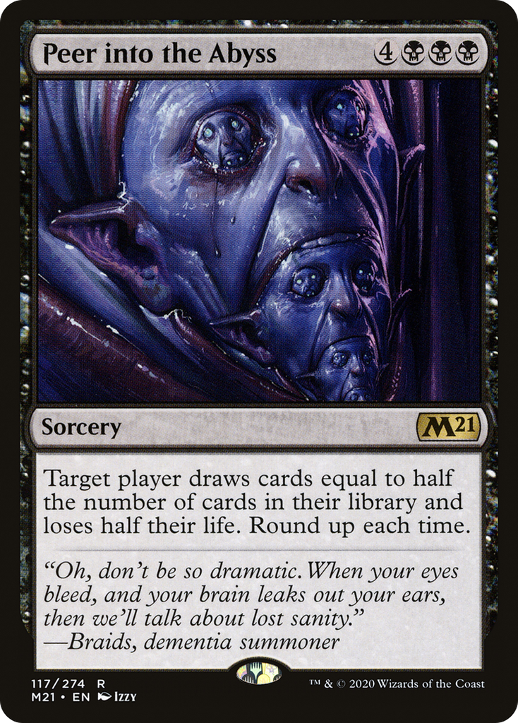 Magic: The Gathering - Peer into the Abyss - Core Set 2021