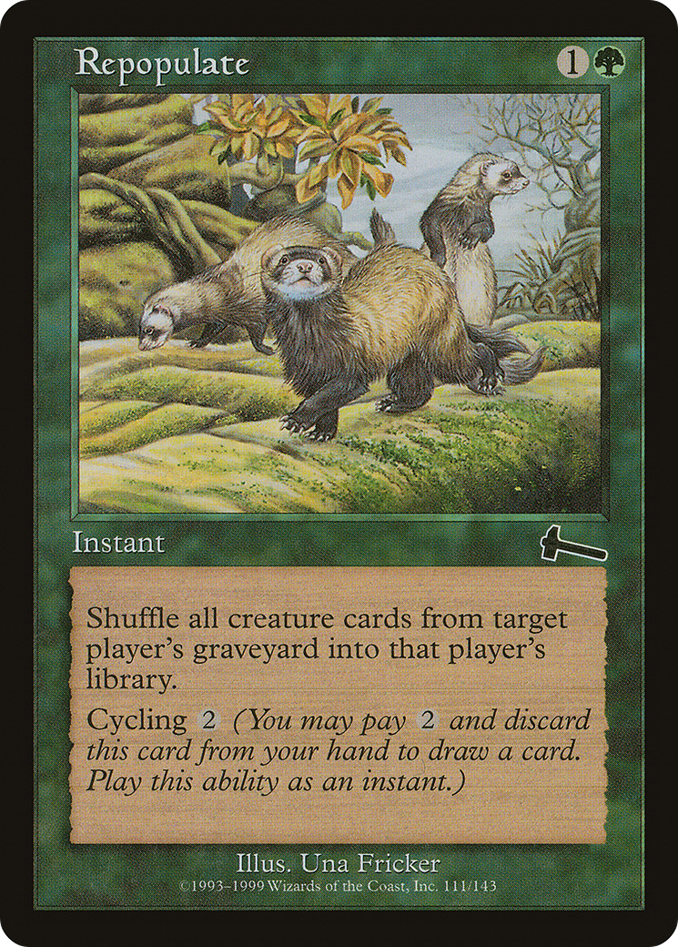 Magic: The Gathering - Repopulate - Urza's Legacy