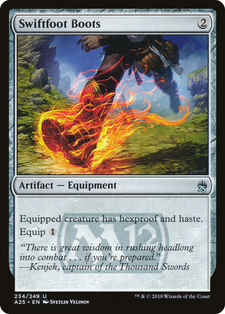 Magic: The Gathering - Swiftfoot Boots - Masters 25