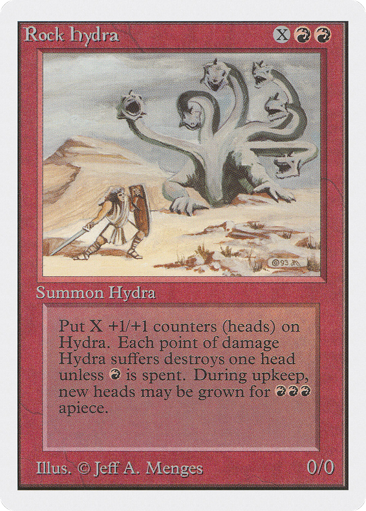 Magic: The Gathering - Rock Hydra - Unlimited Edition