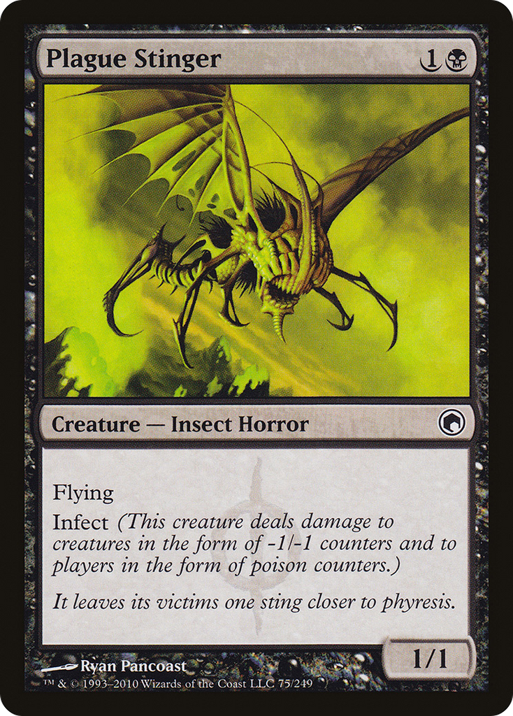 Magic: The Gathering - Plague Stinger - Scars of Mirrodin