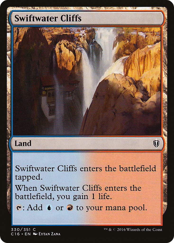 Magic: The Gathering - Swiftwater Cliffs - Commander 2016