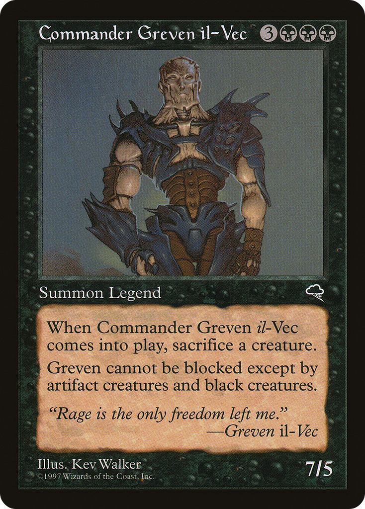 Magic: The Gathering - Commander Greven il-Vec - Tempest