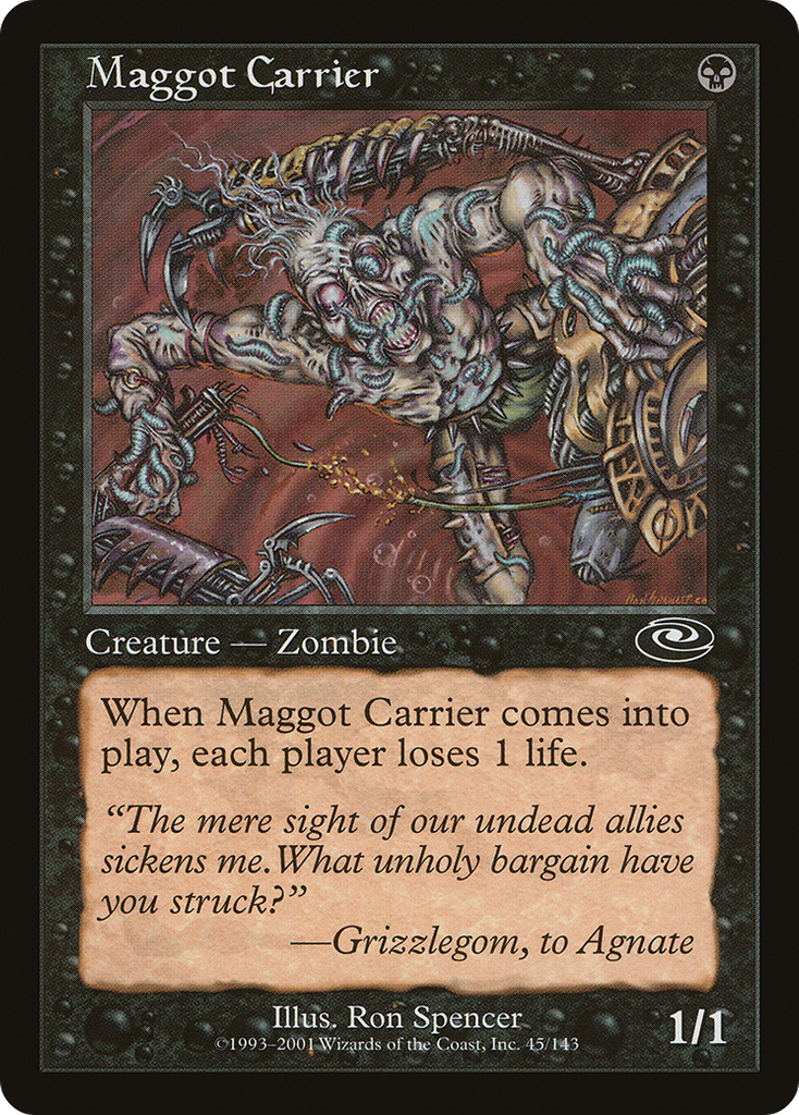 Magic: The Gathering - Maggot Carrier - Planeshift