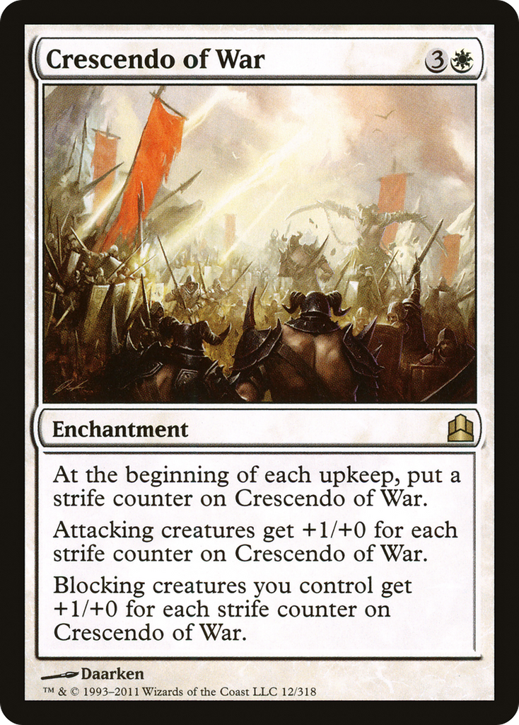 Magic: The Gathering - Crescendo of War - Commander 2011