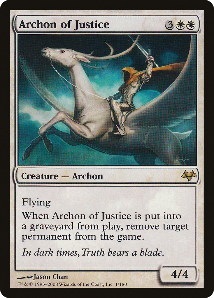 Magic: The Gathering - Archon of Justice - Eventide