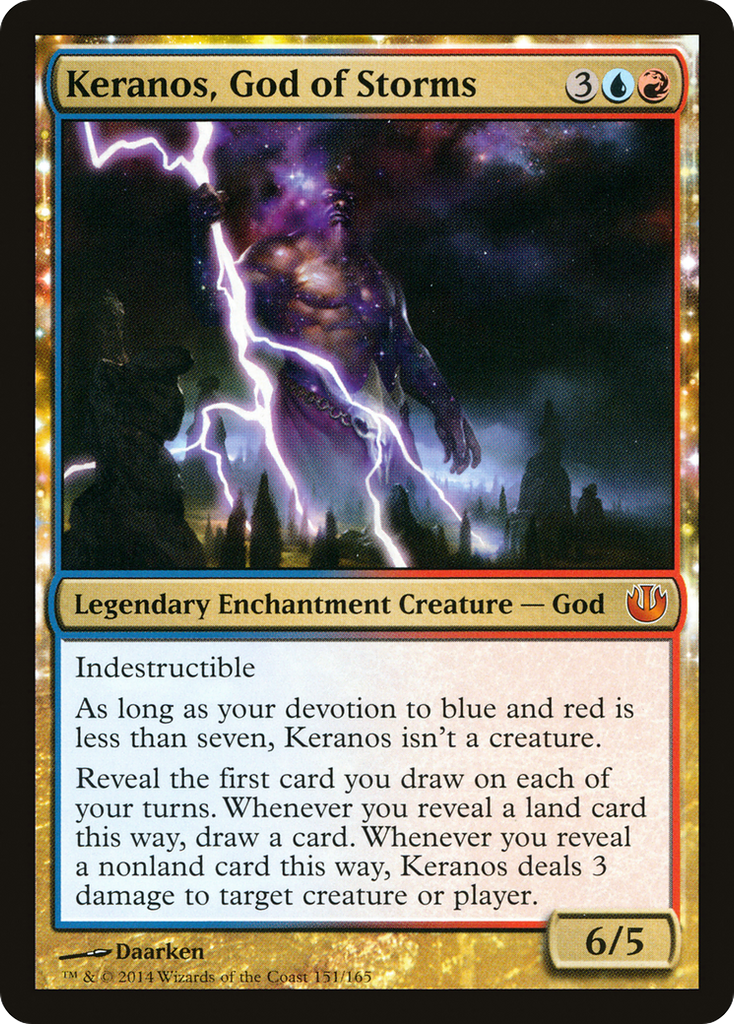 Magic: The Gathering - Keranos, God of Storms - Journey into Nyx