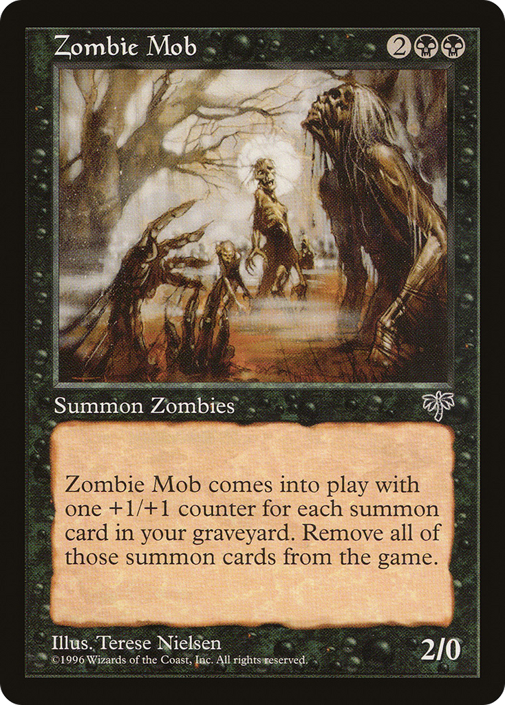 Magic: The Gathering - Zombie Mob - Mirage