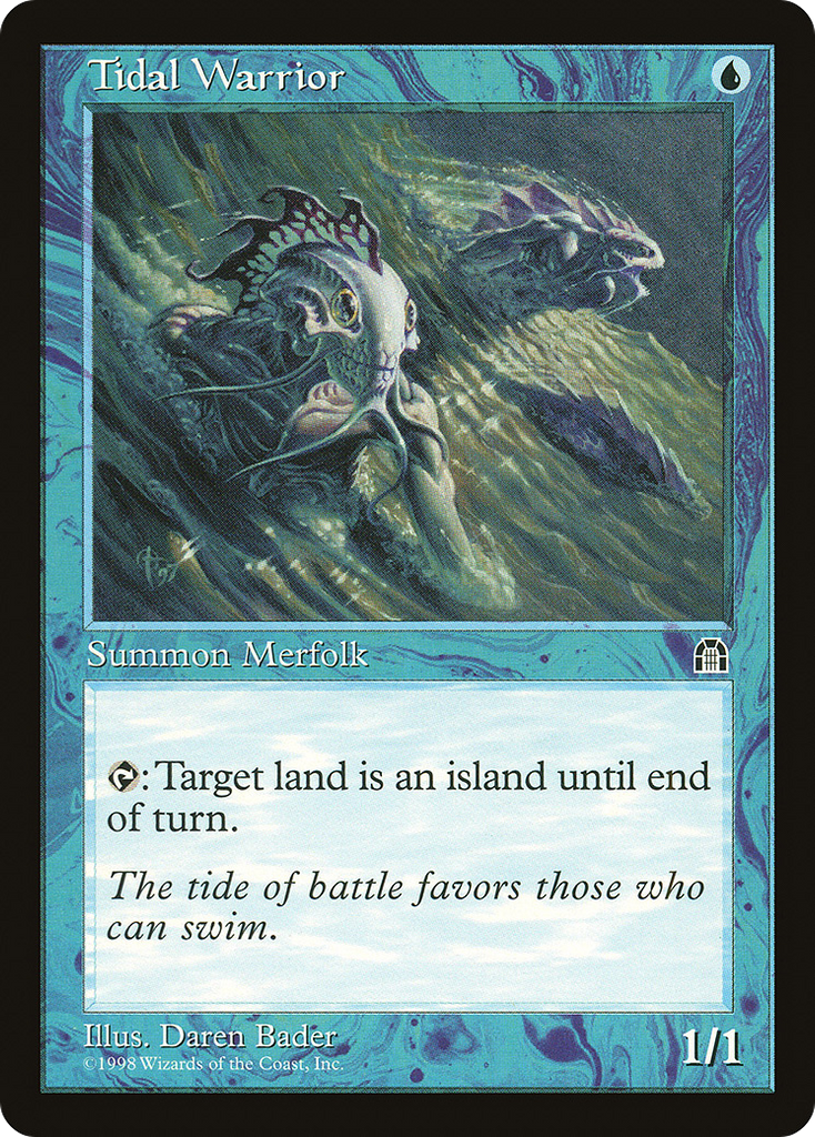 Magic: The Gathering - Tidal Warrior - Stronghold
