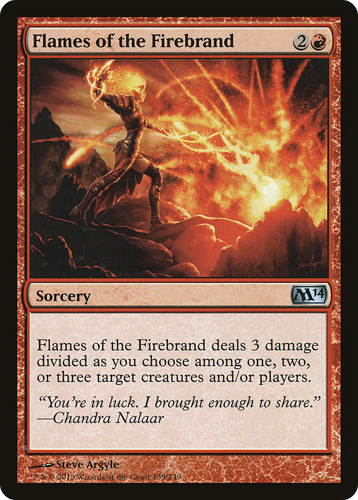 Magic: The Gathering - Flames of the Firebrand - Magic 2014