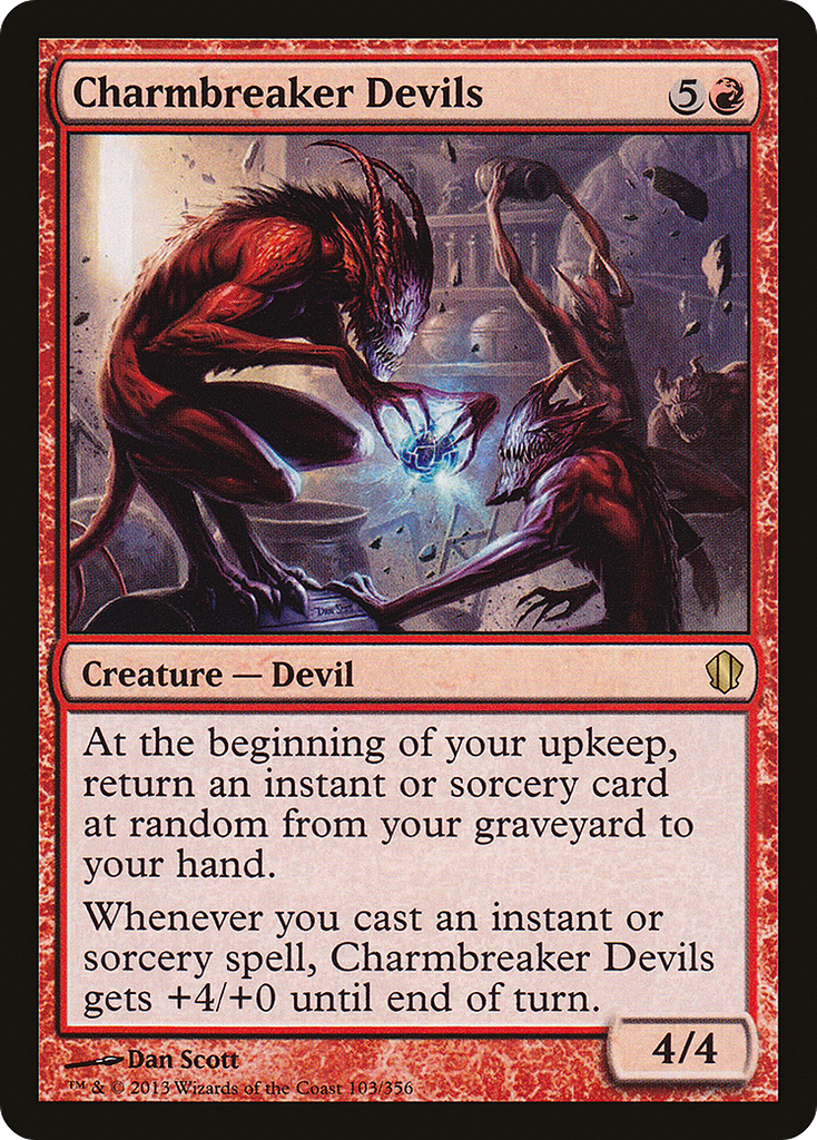 Magic: The Gathering - Charmbreaker Devils - Commander 2013