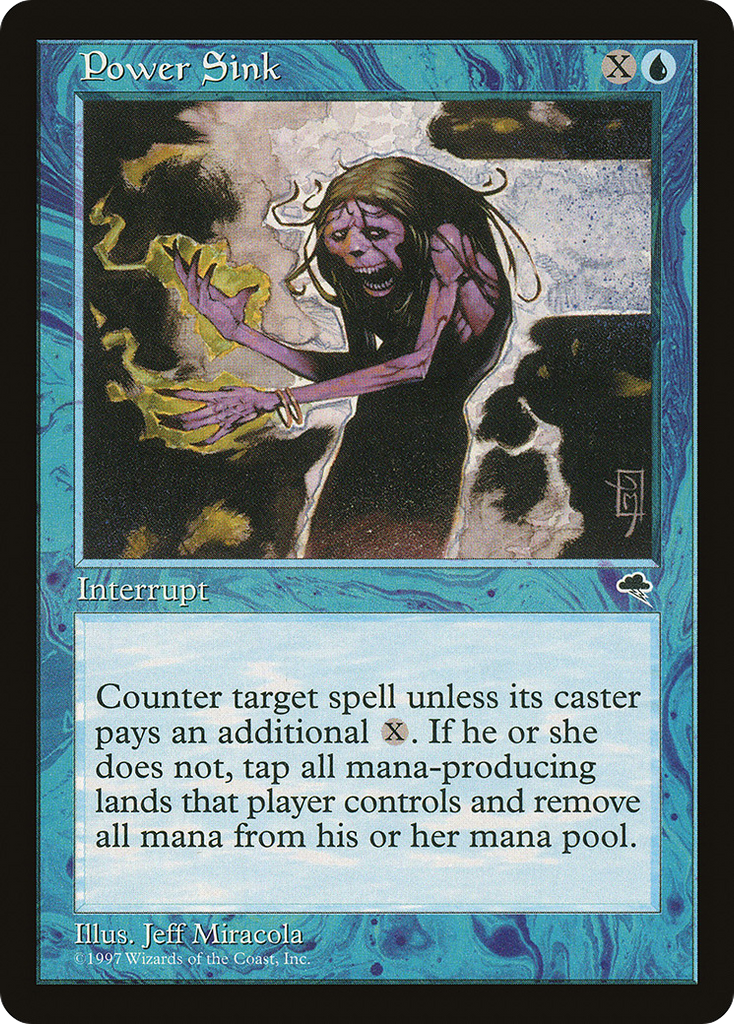 Magic: The Gathering - Power Sink - Tempest