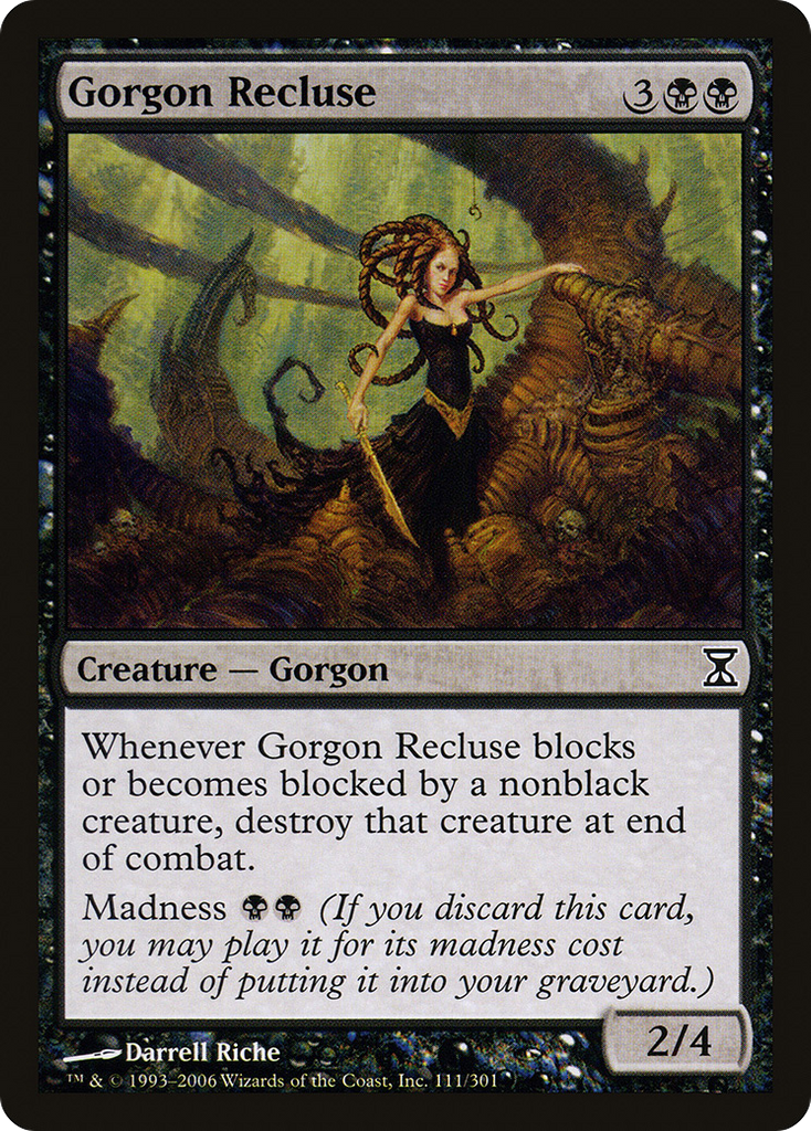 Magic: The Gathering - Gorgon Recluse - Time Spiral