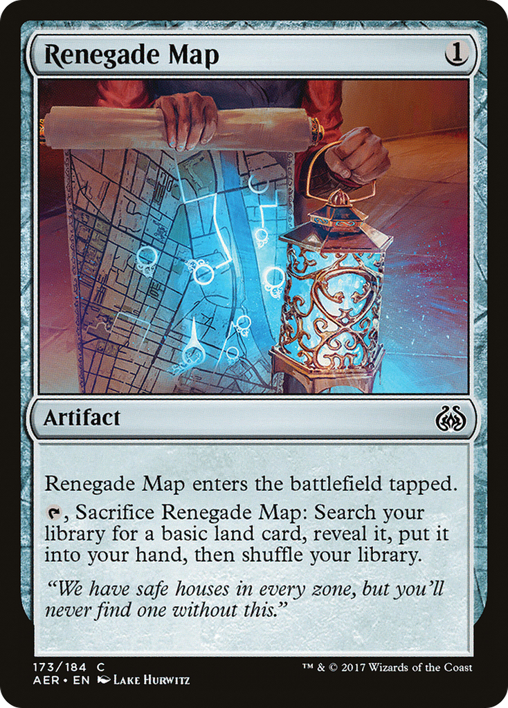 Magic: The Gathering - Renegade Map - Aether Revolt