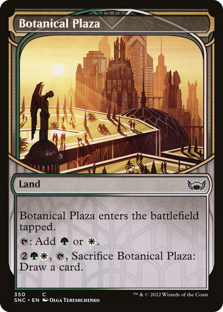 Magic: The Gathering - Botanical Plaza - Streets of New Capenna