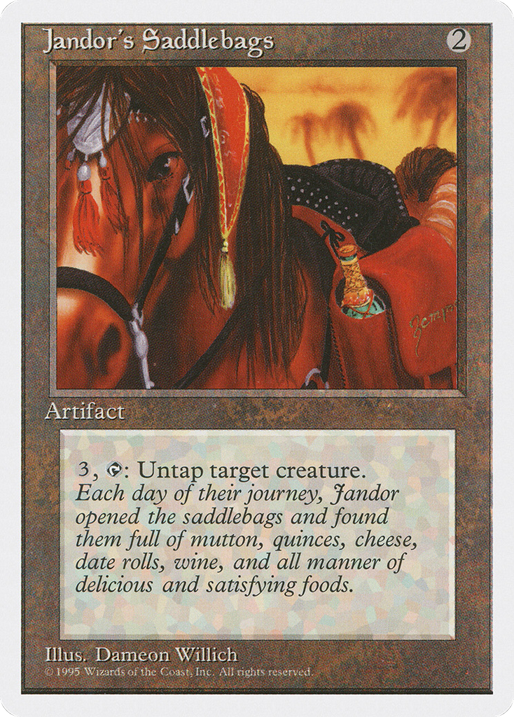 Magic: The Gathering - Jandor's Saddlebags - Fourth Edition