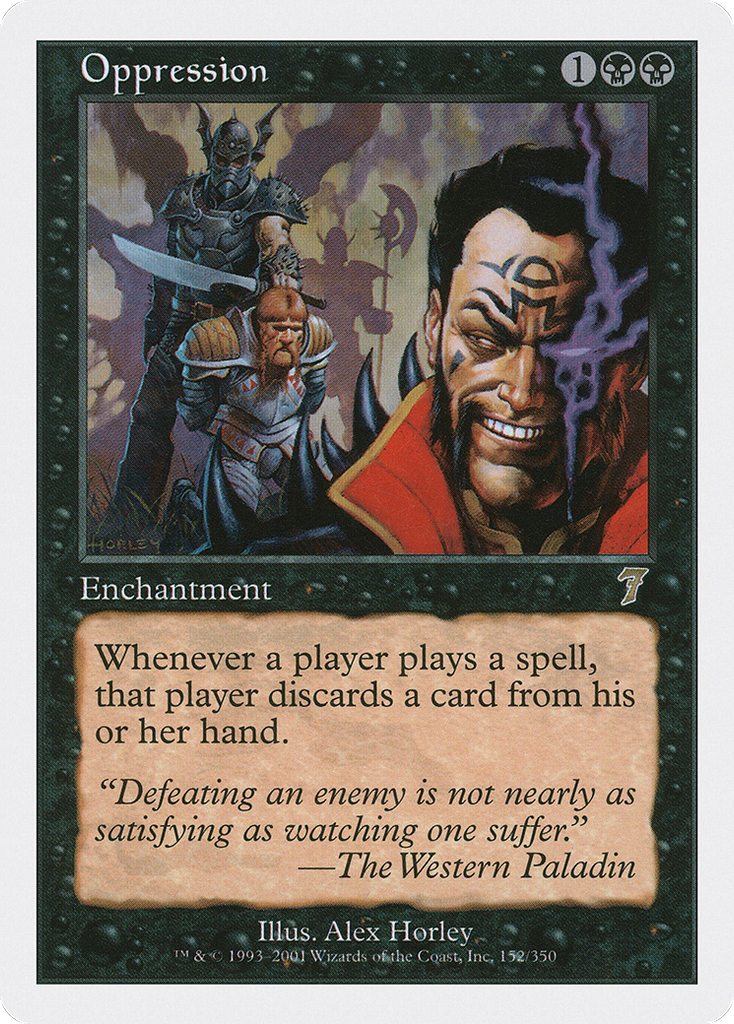 Magic: The Gathering - Oppression - Seventh Edition