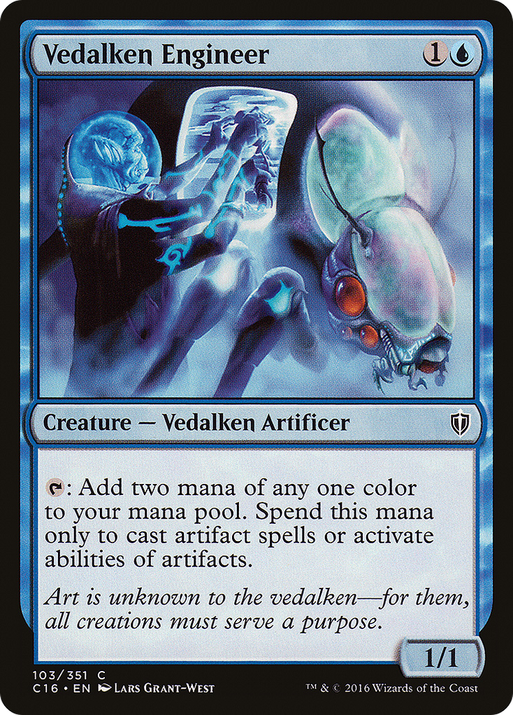 Magic: The Gathering - Vedalken Engineer - Commander 2016