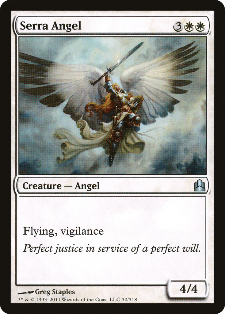 Magic: The Gathering - Serra Angel - Commander 2011