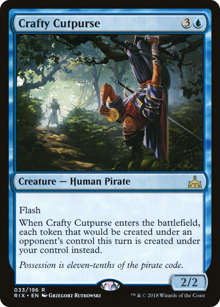 Magic: The Gathering - Crafty Cutpurse - Rivals of Ixalan