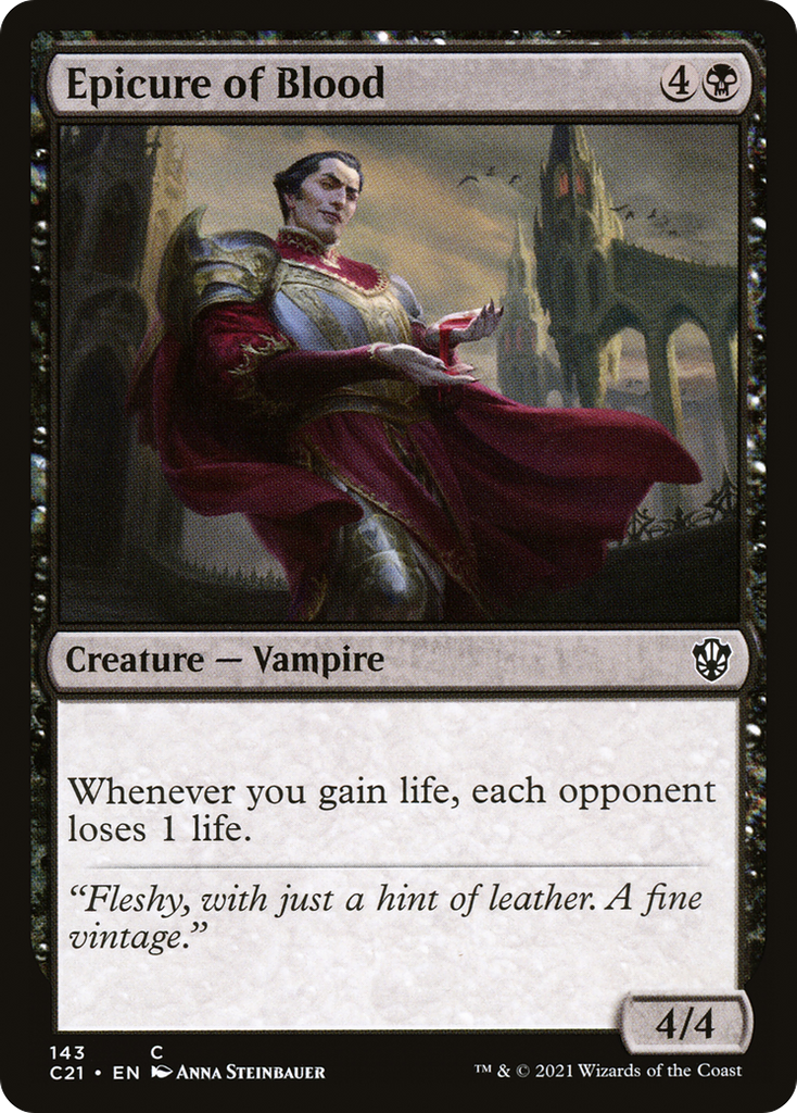 Magic: The Gathering - Epicure of Blood - Commander 2021
